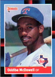 1988 Donruss Baseball Cards    382     Oddibe McDowell